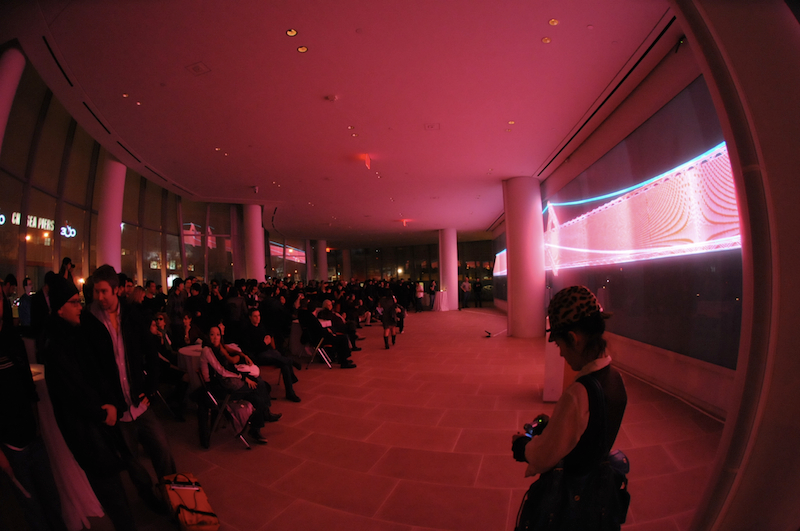 Illustration for article titled 120 Feet of Video Art: Final Exams at NYU's Big Screens Class